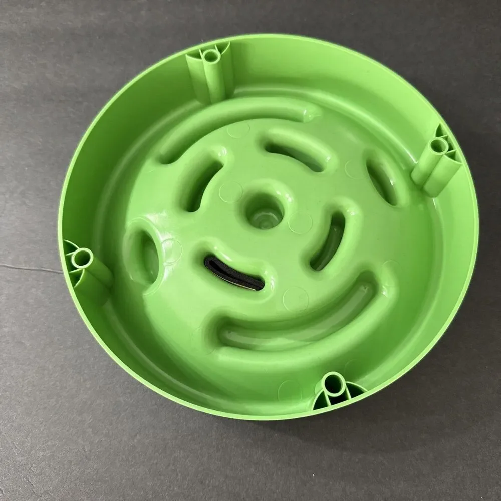 Slow Feeder Pet Dog Bowl Fun Green Anti-Gulping Slower Food Feeding Dishes Puppy
